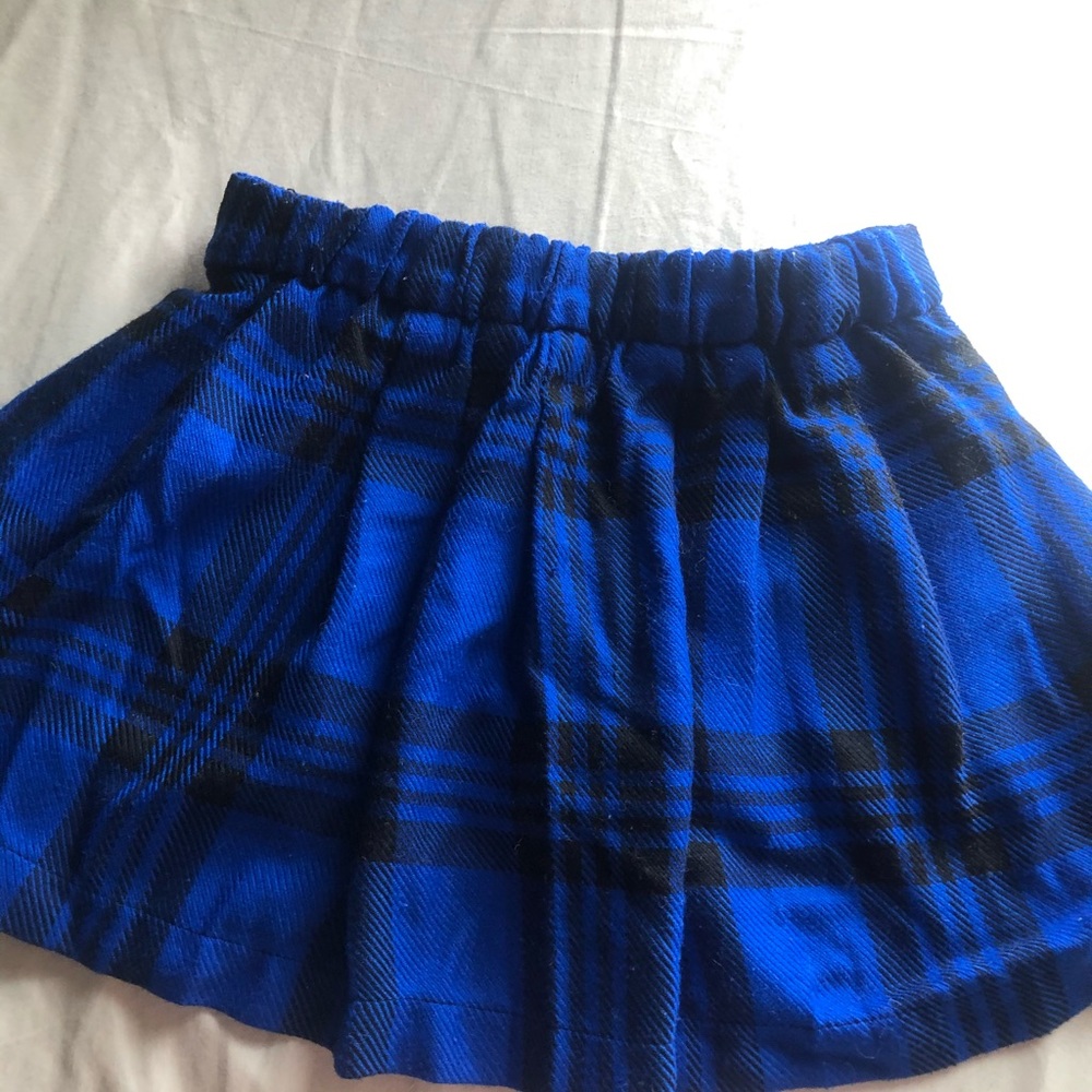 Justice brand skirt with shorts.